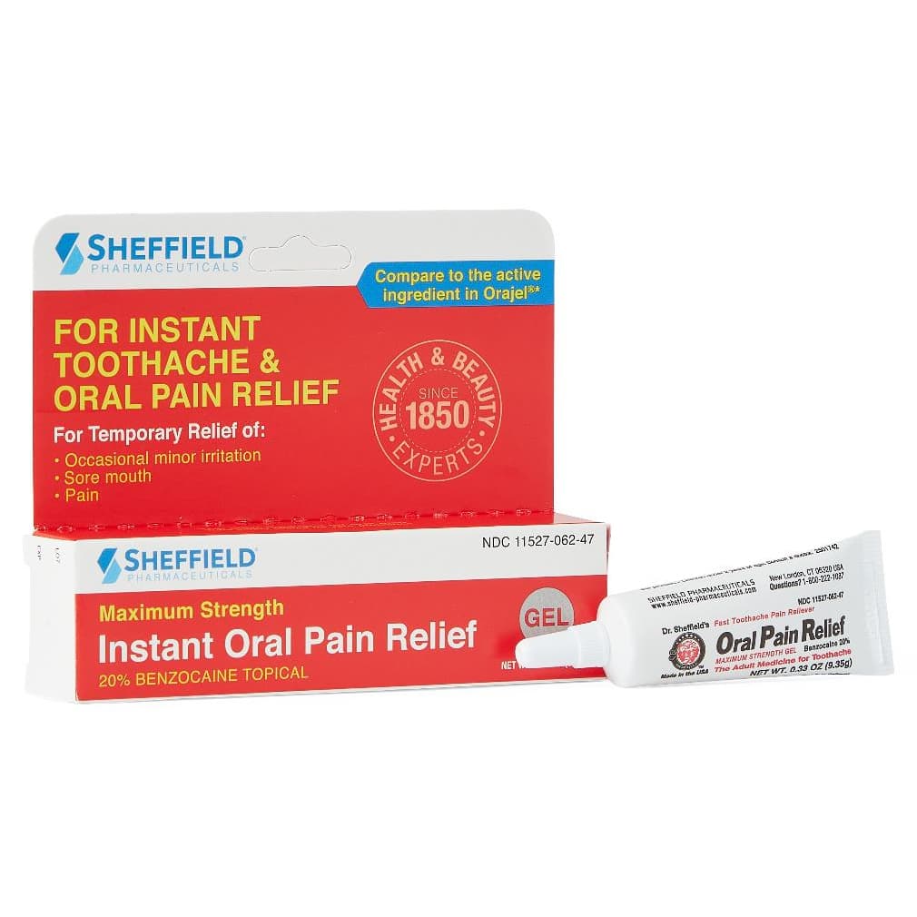 Dr. Sheffield's Fast Toothache Pain Reliever Gel, 0.33 oz - Each