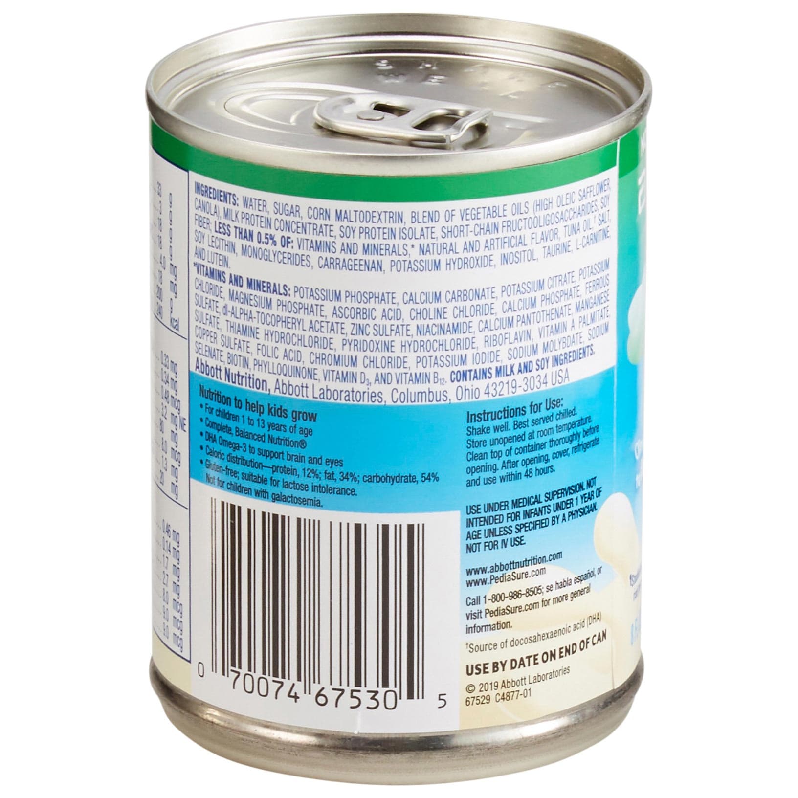 PediaSure Grow & Gain Therapeutic Nutrition Shake with Fiber - Image 2