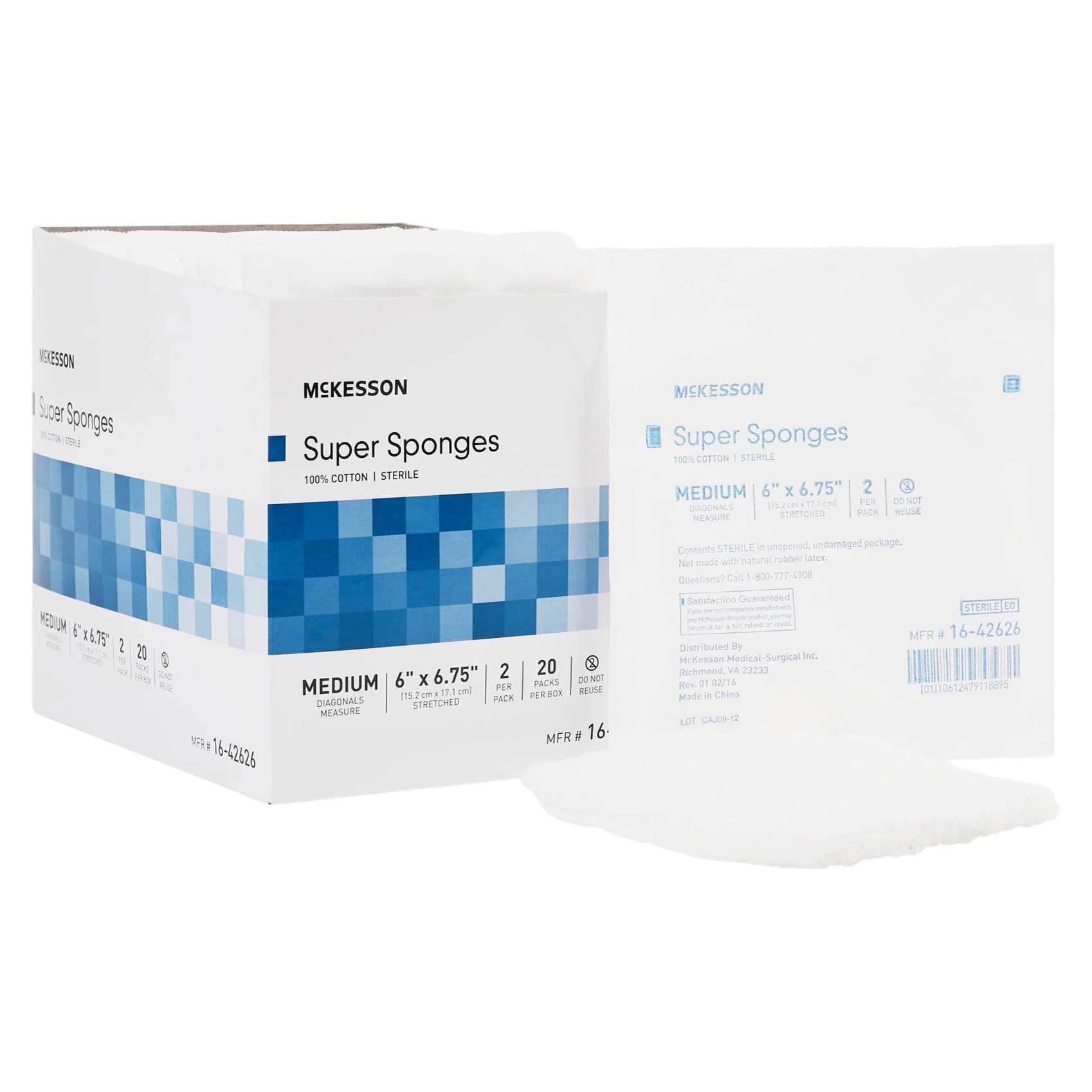 McKesson Cotton Fluff Dressing - Image 1