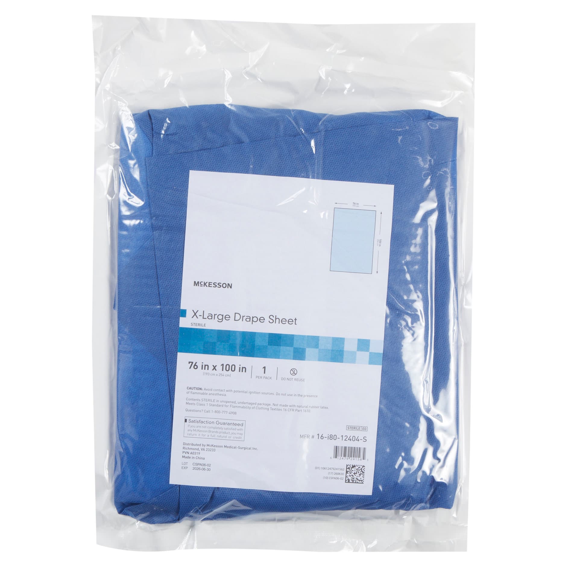 McKesson General Purpose X-Large Drape - Image 2