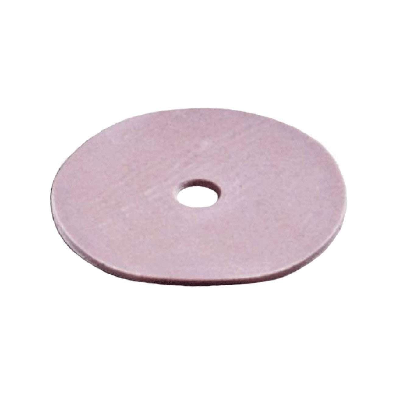 Torbot Super Thin Colly-Seel Ostomy Disc, 5/8" Opening, 2" OD, Round, Pre-Cut, White - Package of 10 - Image 1