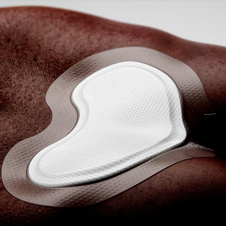 Coloplast Biatain Bordered Silicone Fit Foam Dressing - Image 3