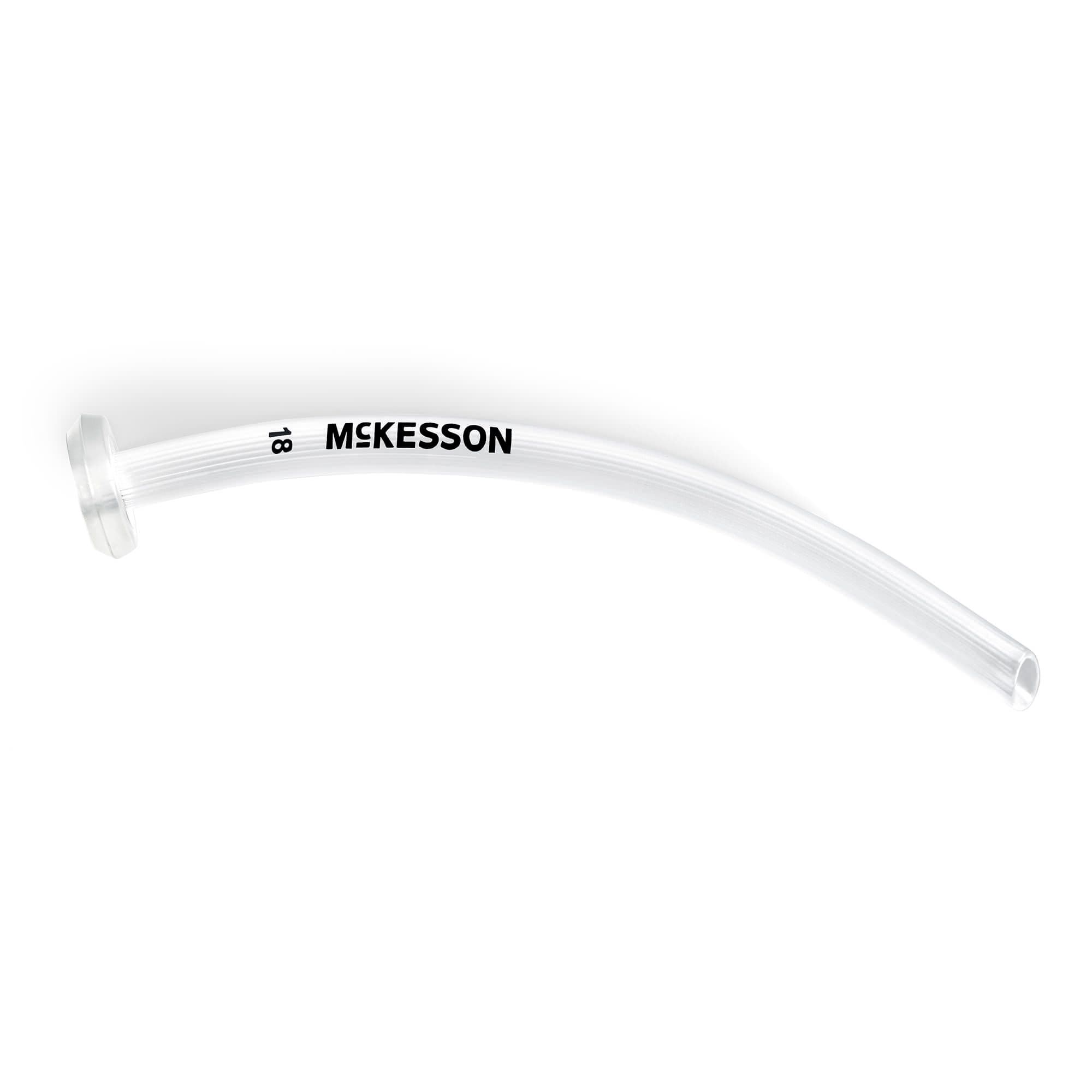 McKesson Nasopharyngeal Airway Sterile, Clear, 18 Fr., 10 to 20 Fr. - Box of 10 - Image 1