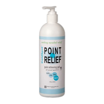 Point Relief ColdSpot Lotion, Gel Pump, 16 oz - Box of 24 - Image 1