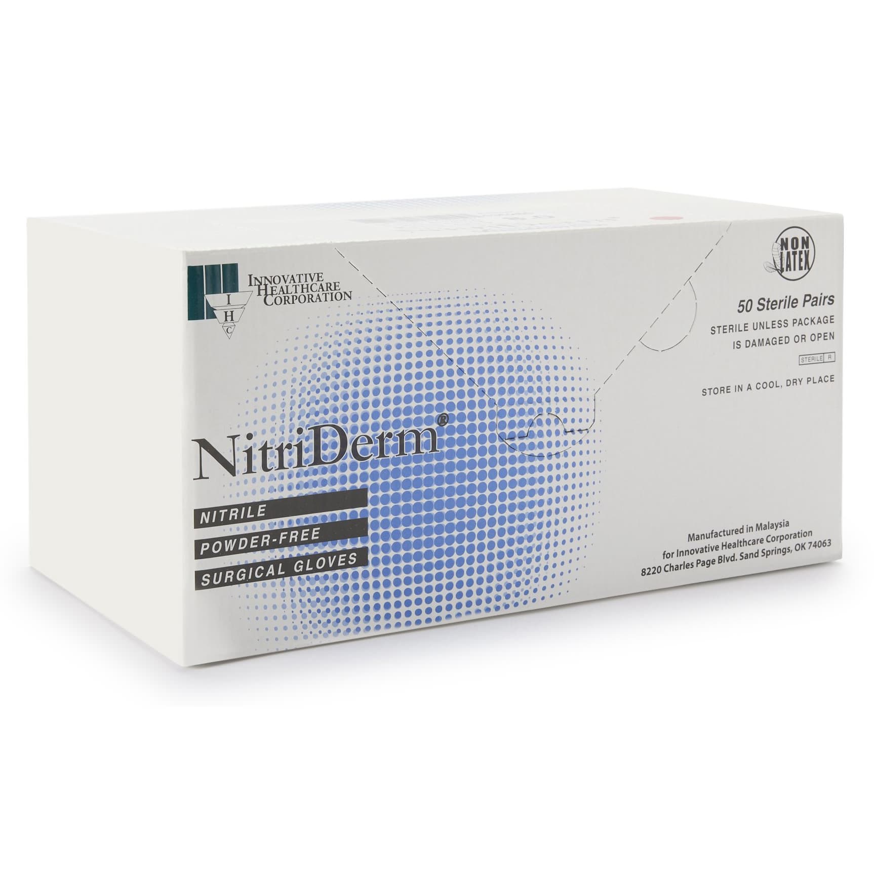 NitriDerm Sterile Nitrile Surgical Gloves - Image 1