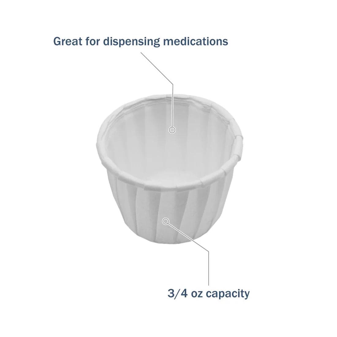 Apothecary Products Paper Souffle Cup - Image 4