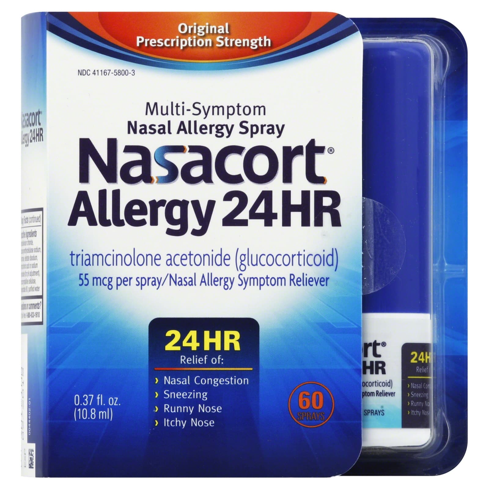 Nasacort Allergy 24 Hr Allergy Relief Nasal Spray