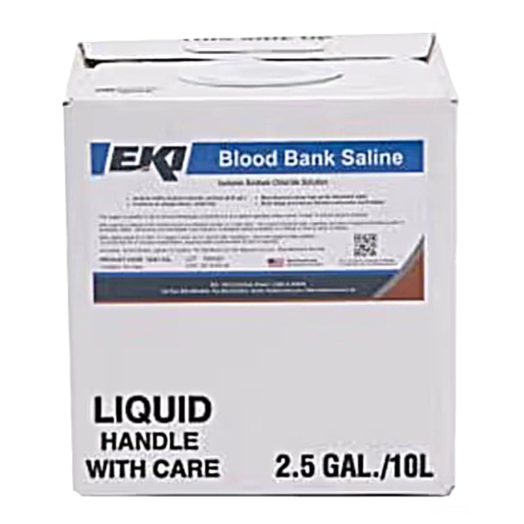 EK Industries Inc Immunohematology Reagent Saline 0.85% Solution