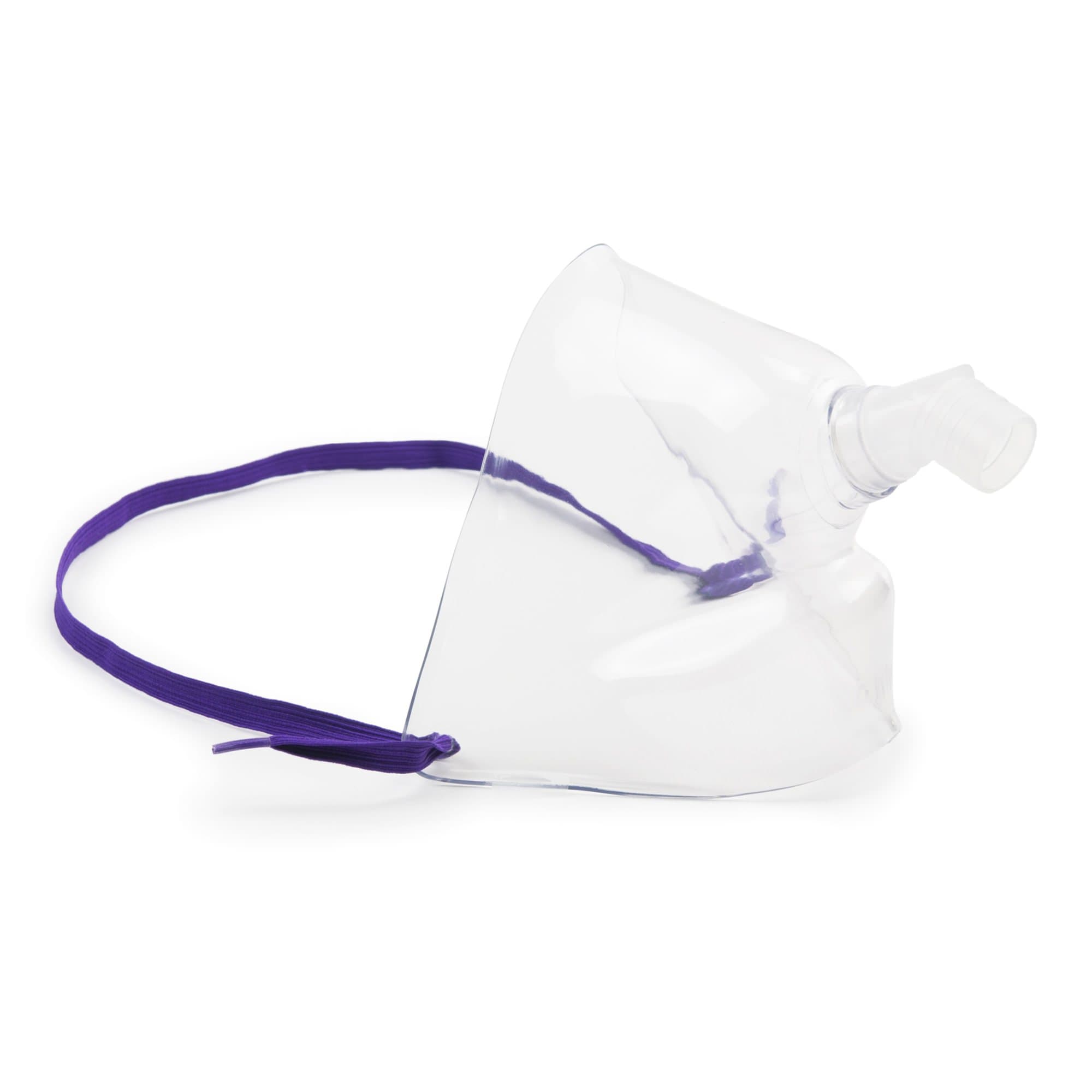 McKesson Oxygen Face Tent Clear Adjustable Head Strap One Size Fits Most Face Tent Style - Image 1
