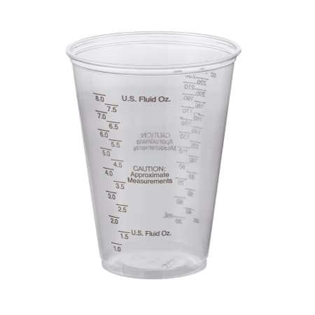 Solo Ultra Clear Graduated Drinking Cup Clear Graduated Without Handle Cold - Sleeve of 50 - Image 1