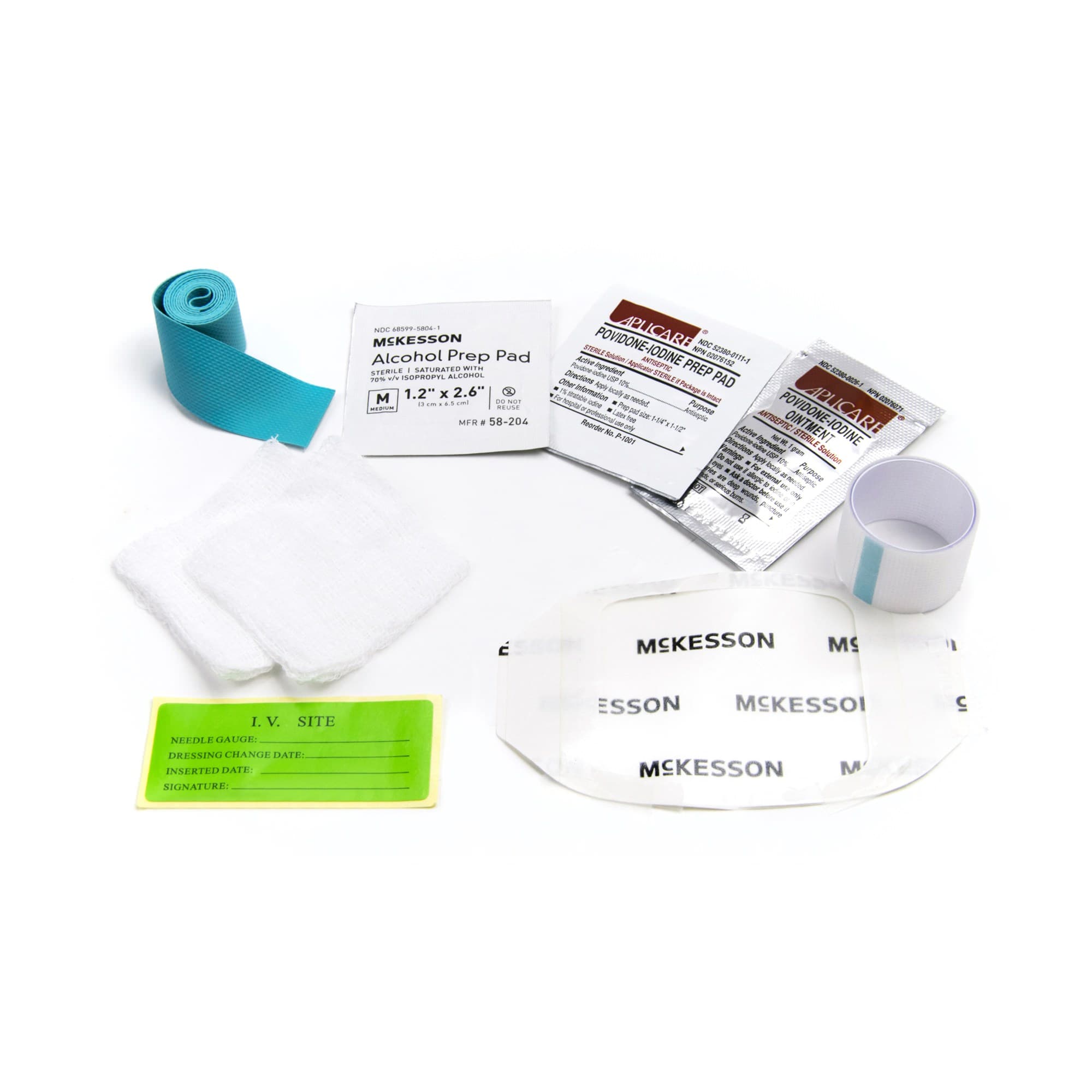 McKesson I.V. Start Kit with Transparent Dressing - Image 1