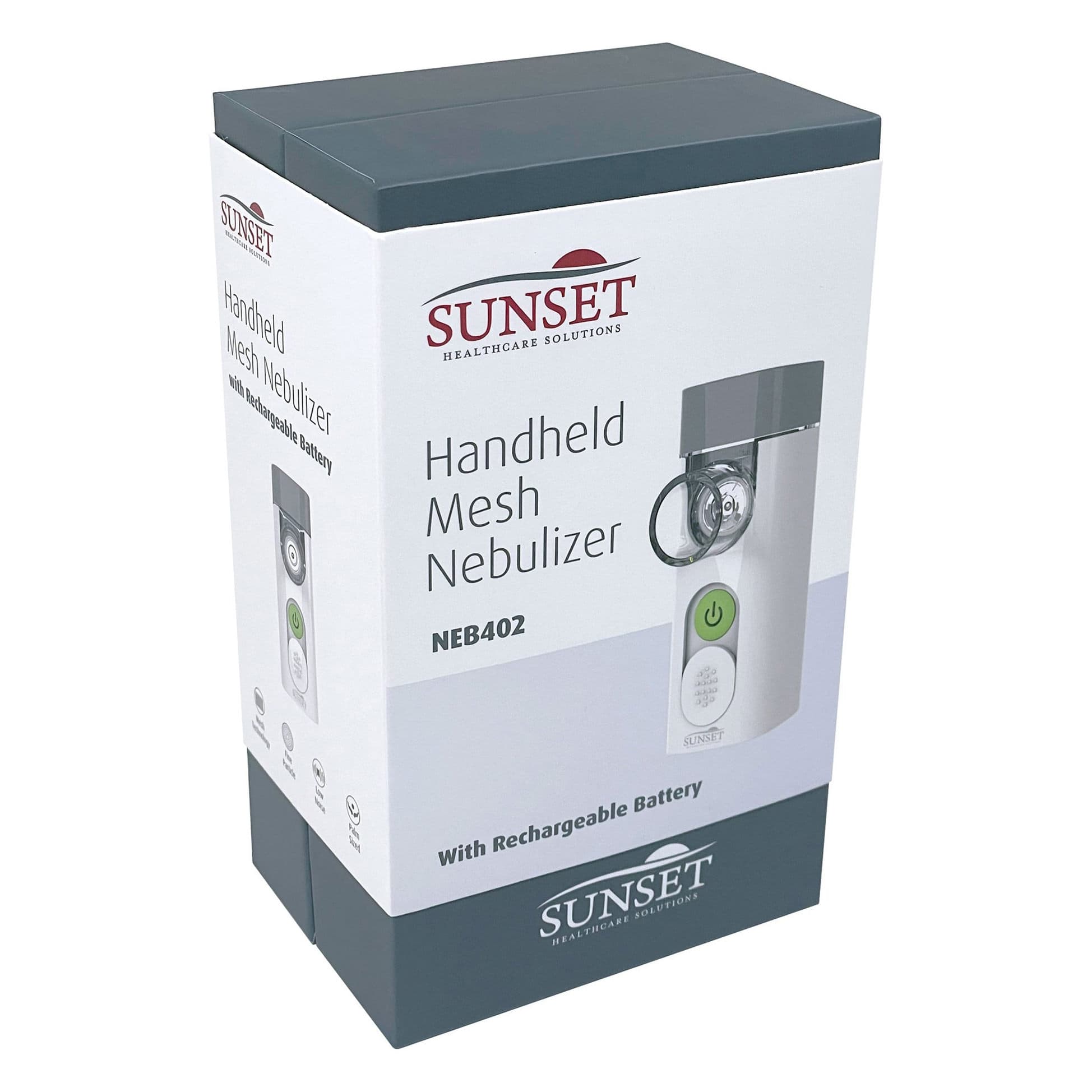 Sunset Healthcare Mesh Nebulizer System with Rechargeable Battery - Each