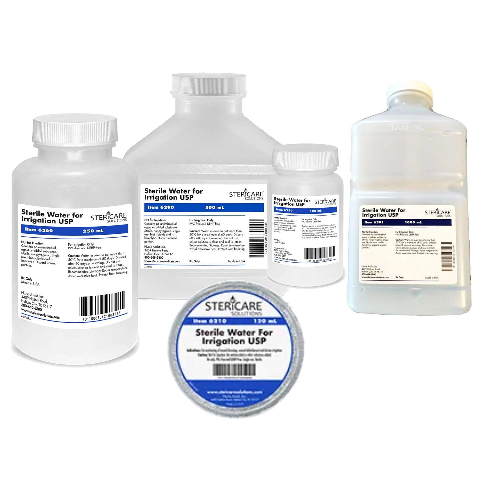 SteriCare USP Sterile Water For Irrigation