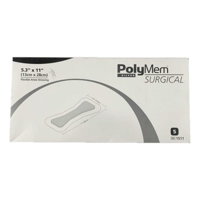 PolyMem Surgical Silver Adhesive Film Pad Dressing - Image 2