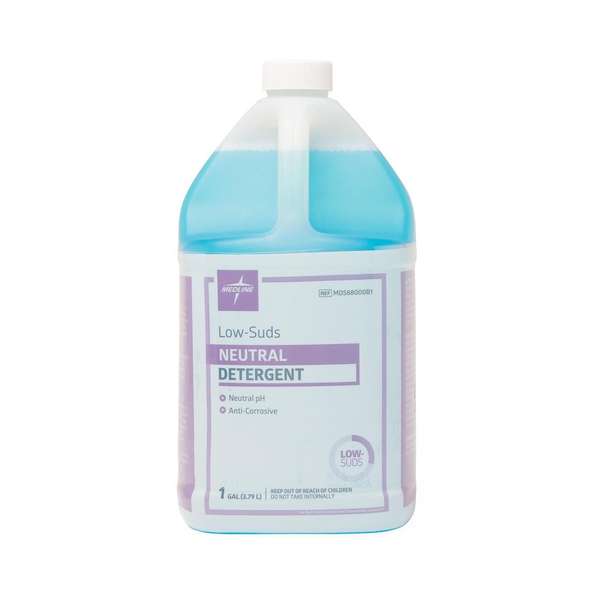 Medline Low Suds Neutral Detergent - Case of 4 - Image 1