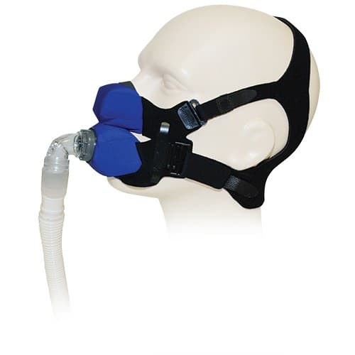 SleepWeaver Anew Full Face Mask & Headgear, Blue - Image 1