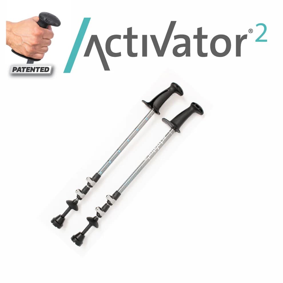 Urban poling activator® 2 poles for users up to 6’4″ & travel