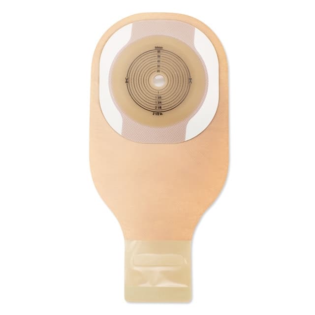 CeraPlus 1-Piece Drainable Ostomy Pouch with Flat Skin Barrier