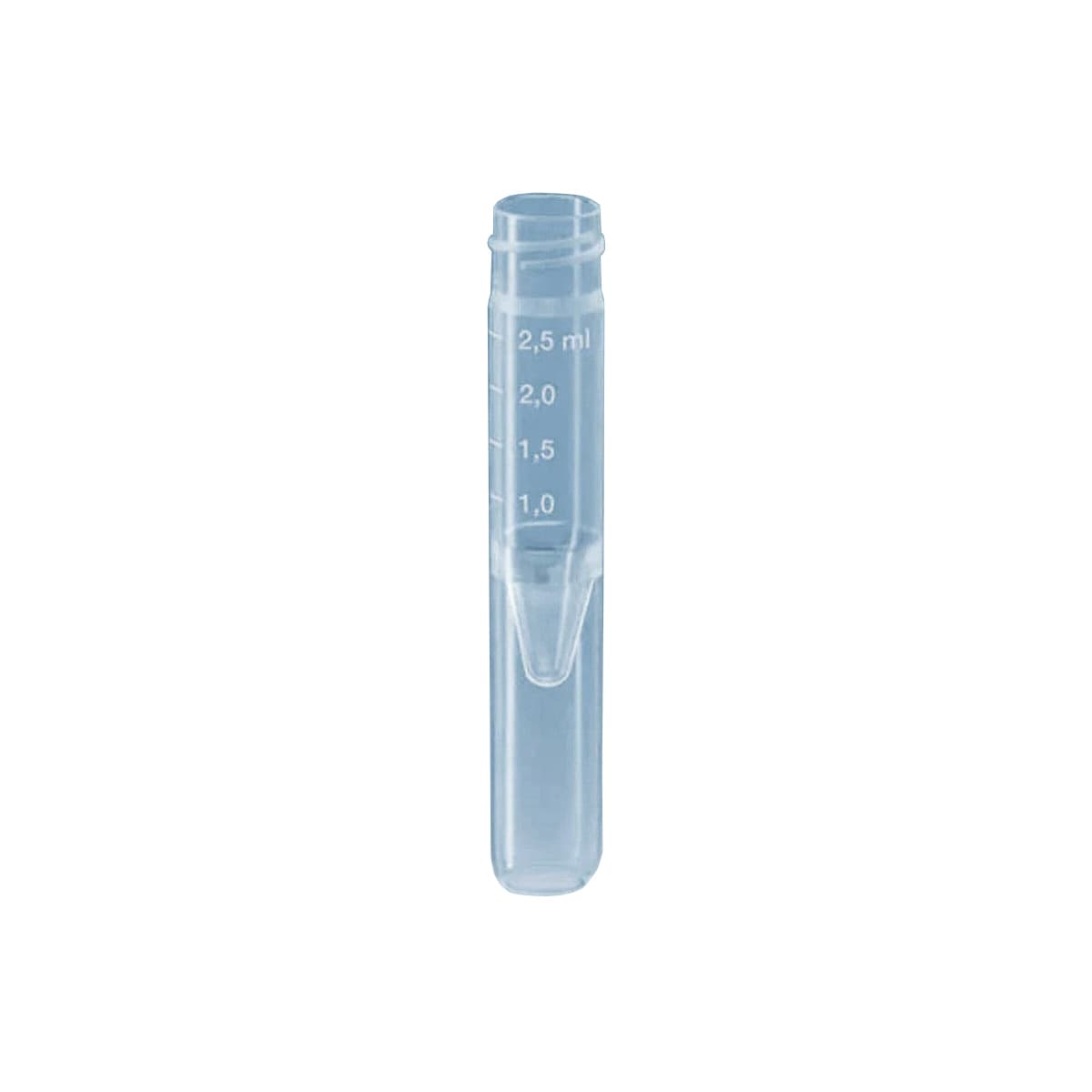 Sarstedt Test Tube Plain NonSterile Brown Tube, Without Closure, 15.3 x 92 mm, 5 mL - Case of 1000 - Image 1