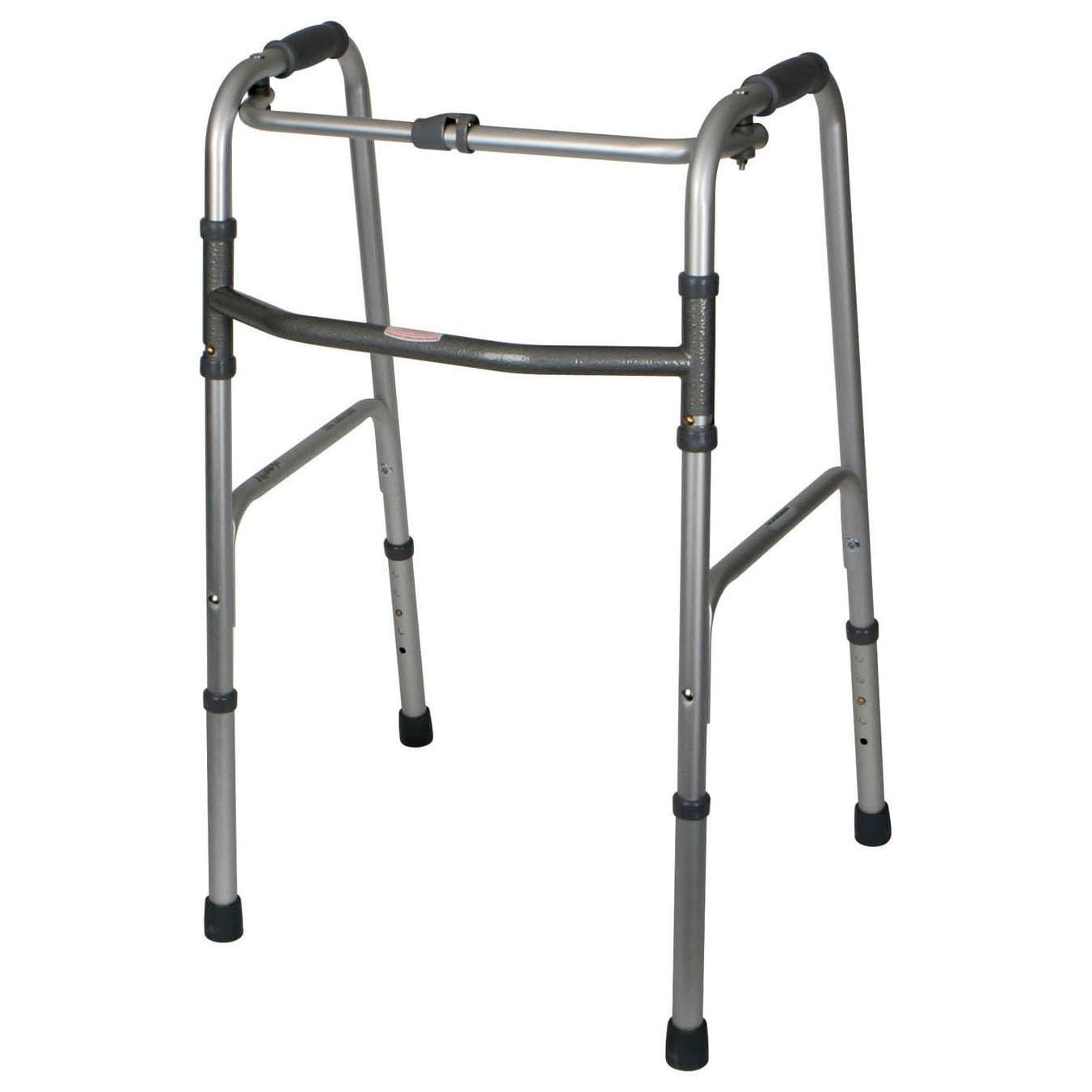 Medline Adult One-Button Folding Walker - Image 1