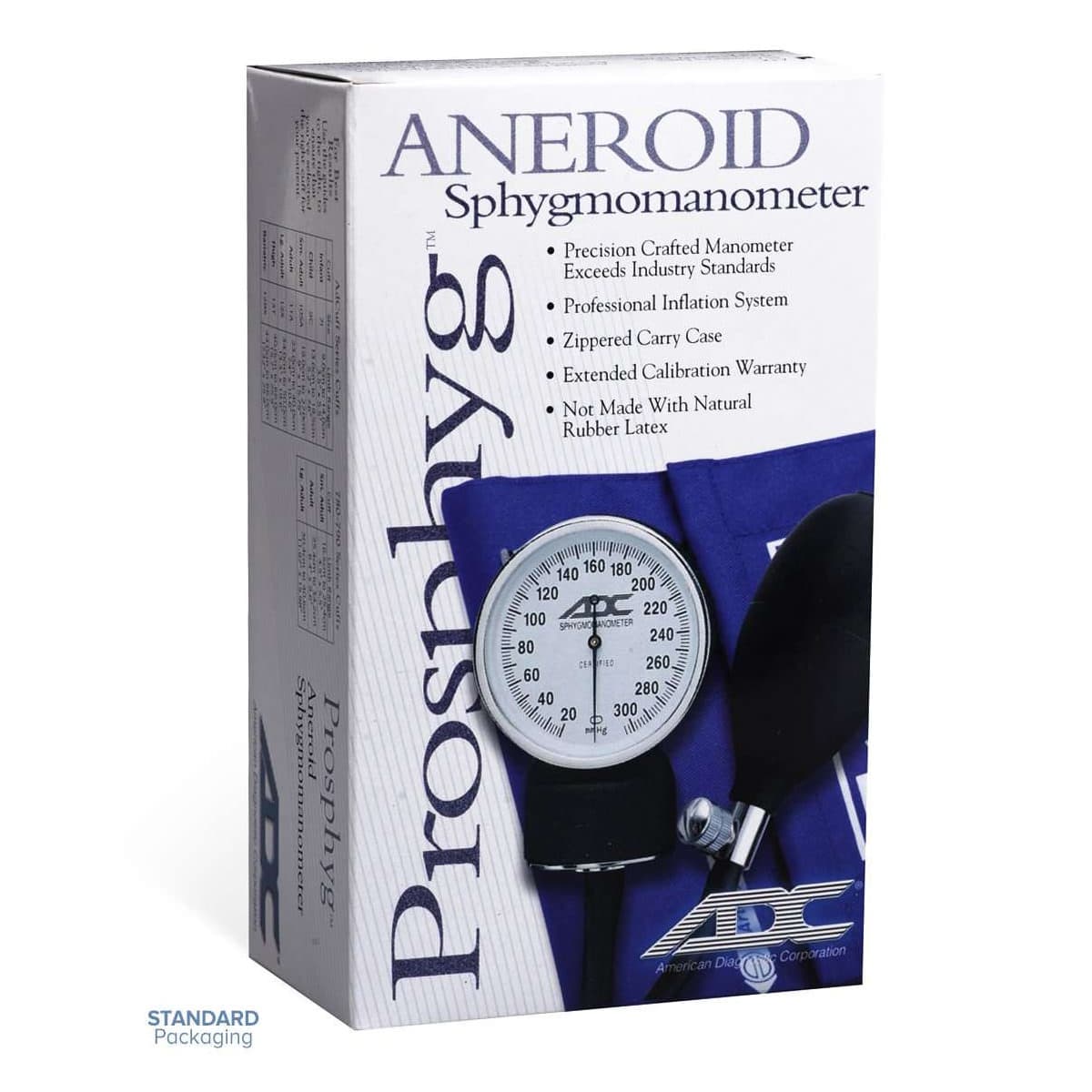 ADC Prosphyg 785 Pocket Aneroid Sphyg Navy Large Adult - Image 4