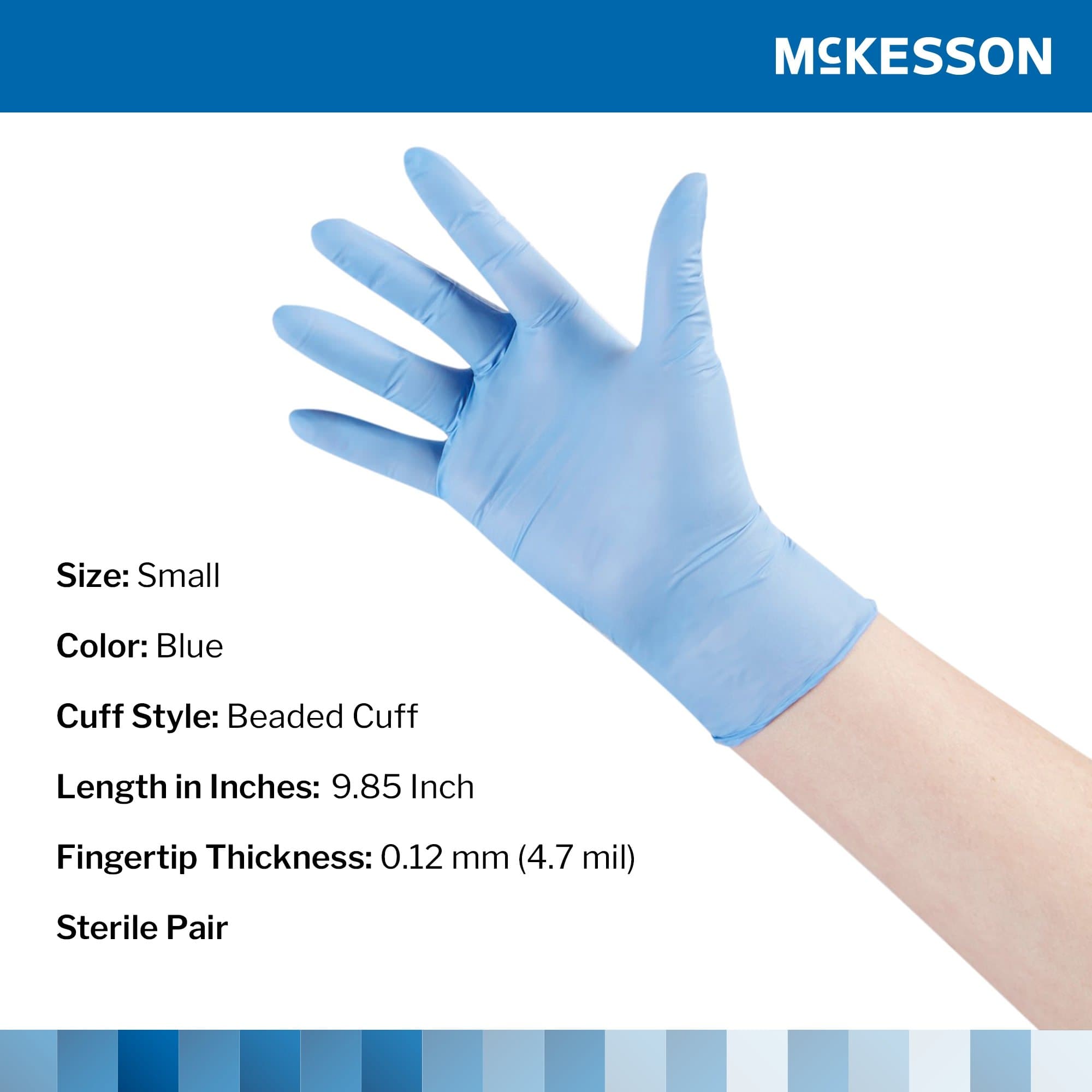 McKesson Confiderm STR Nitrile Powder Free Exam Gloves - Image 2