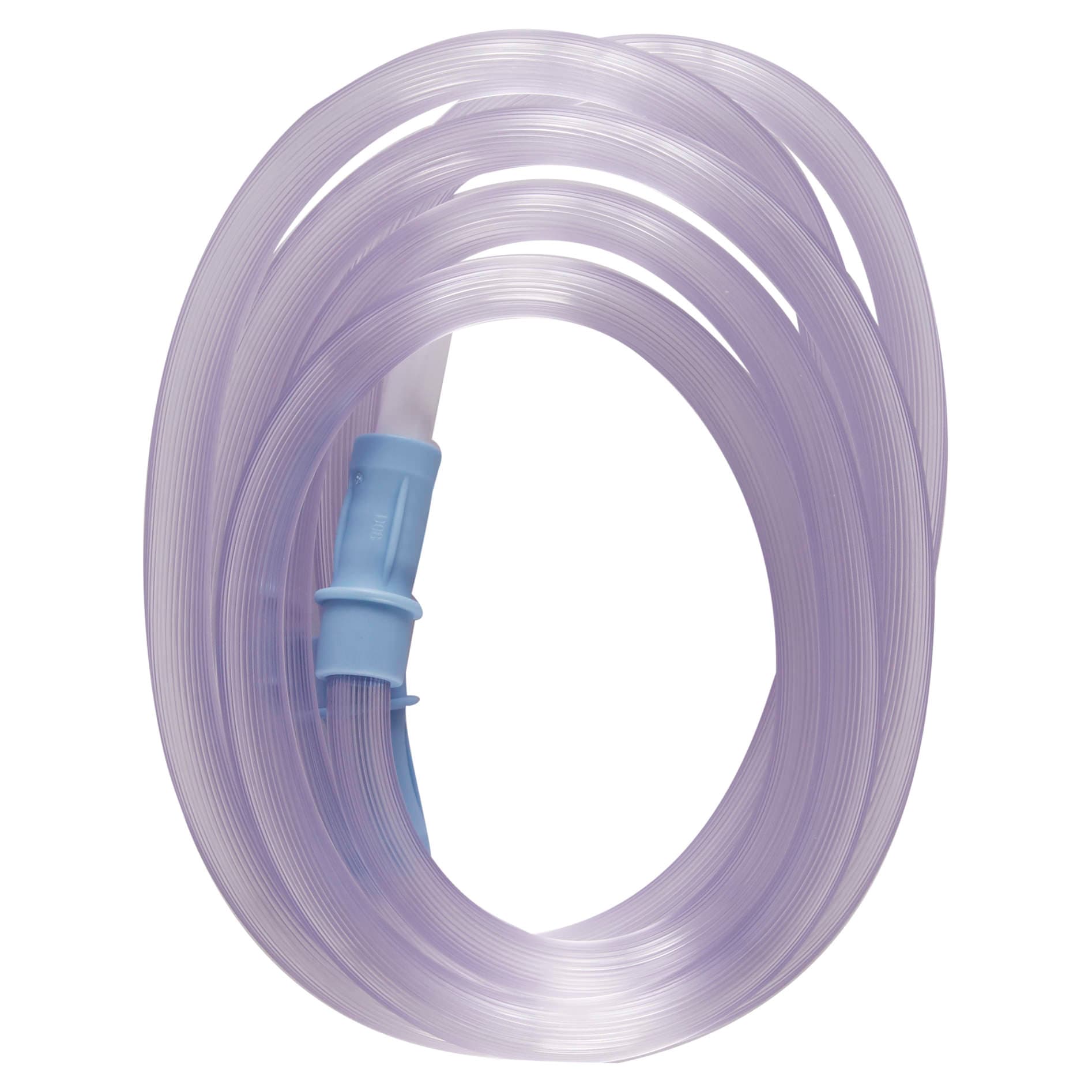 McKesson Sterile PVC Female-Male Suction Connector Tubing, 6'L - Image 1