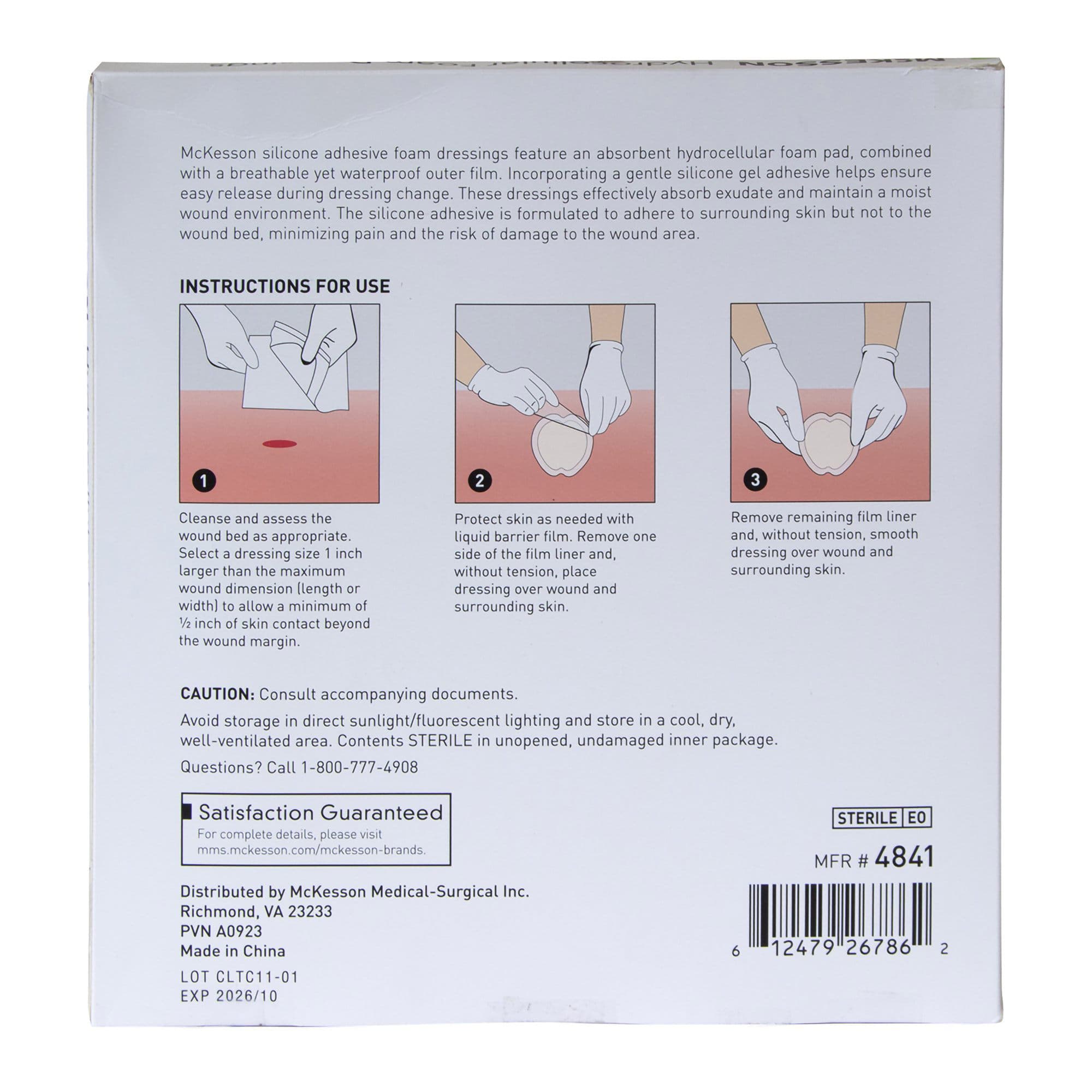 McKesson Hydrocellular Foam Dressing - Image 5