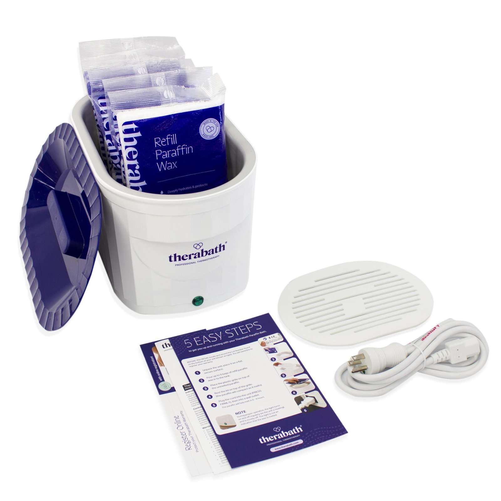Therabath Professional Paraffin Bath with 6 lbs Paraffin Wax - Image 2