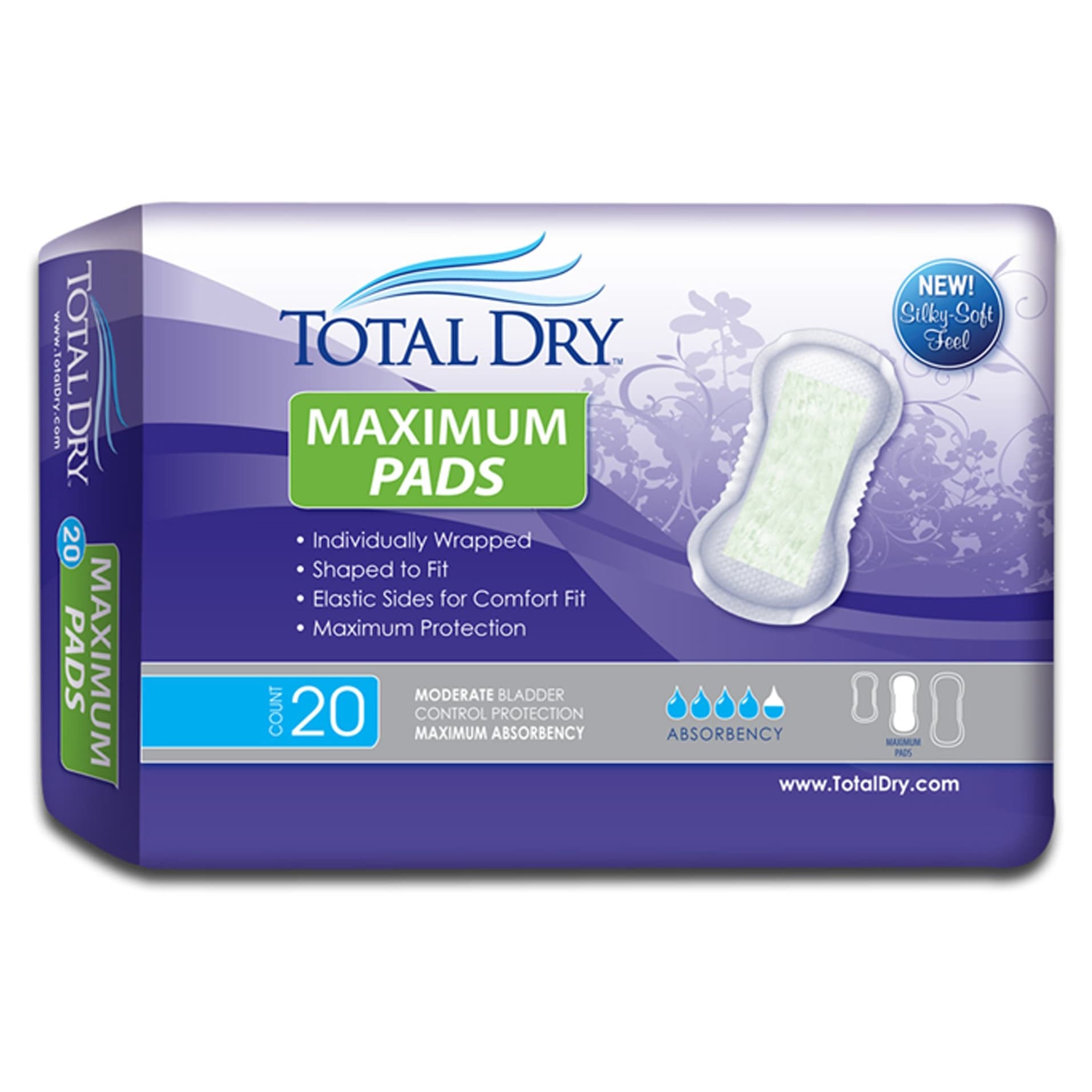 Total Dry Maximum Bladder Control Pads