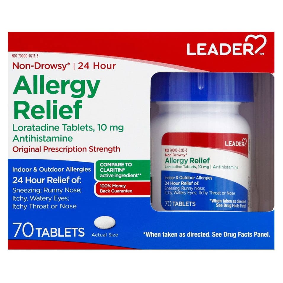 Leader Allergy 24 Hour Relief Tablets