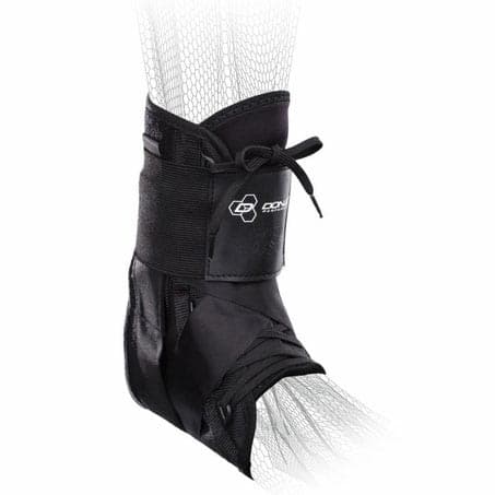 DonJoy Anaform Lace-Up Ankle Brace, Black - Image 1