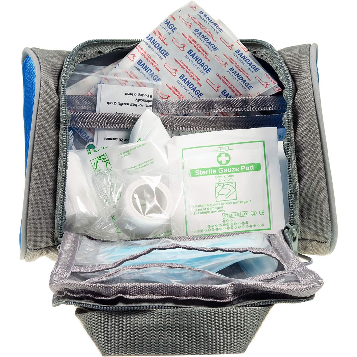 Ouchies Sea Friendz First Aid Kit for Kids, 50 Piece - Image 4