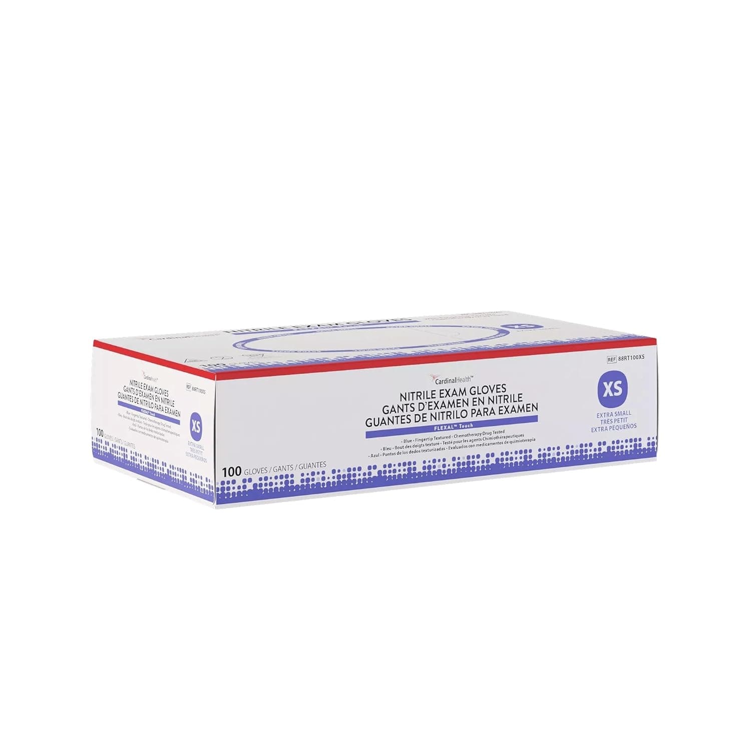 Cardinal Health FLEXAL Touch Nitrile Exam Gloves - Image 2