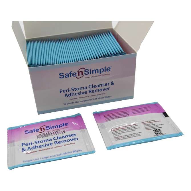 Safe n' Simple Alcohol Free Adhesive Removers - Box of 75 - Image 4