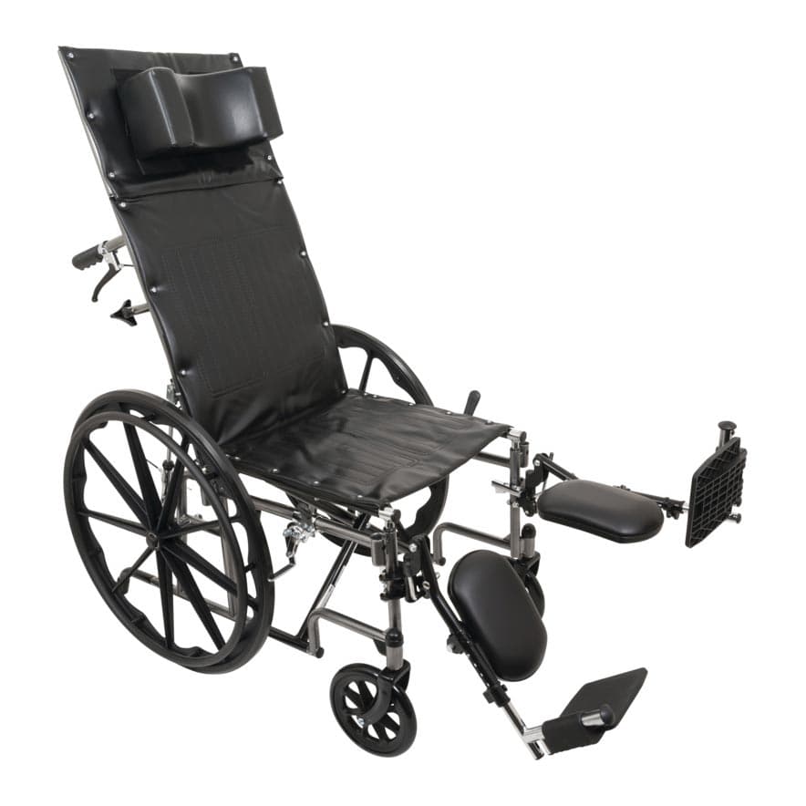 ProBasics Reclining Wheelchair, Removable Desk Arms and Elevating Legrests - Image 2