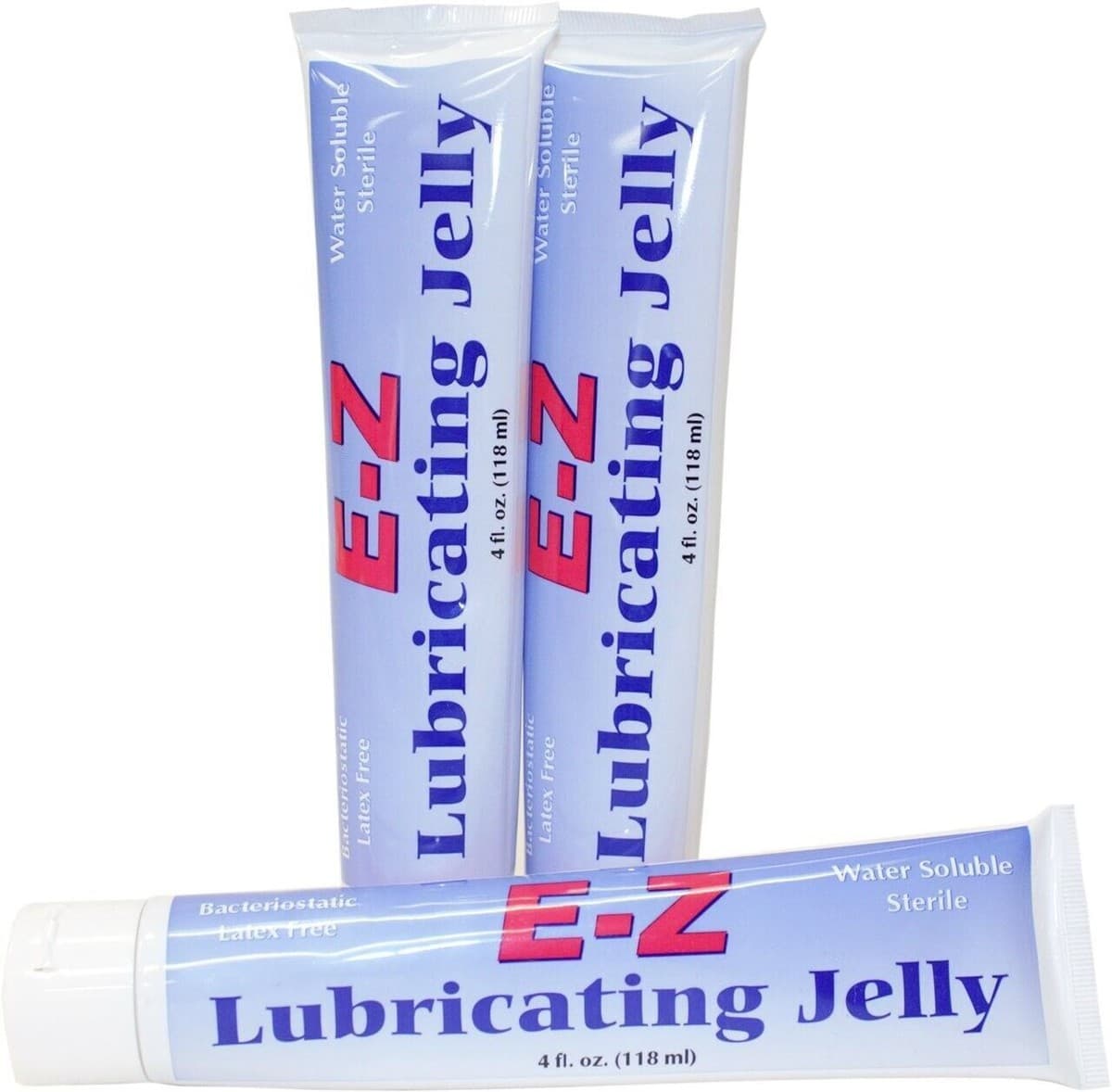 E-Z Lubricating Jelly, Flip Top Lid, 4 oz - Box of 12 - Image 1