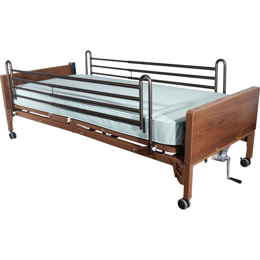 Drive Deluxe Full Length Hospital Bed Side Rails - Image 2