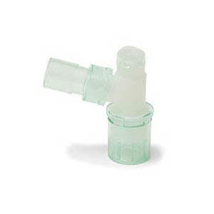 Intersurgical Double Swivel Elbows Flip Top Cap with 7.6mm Port - Case of 120 - Image 1