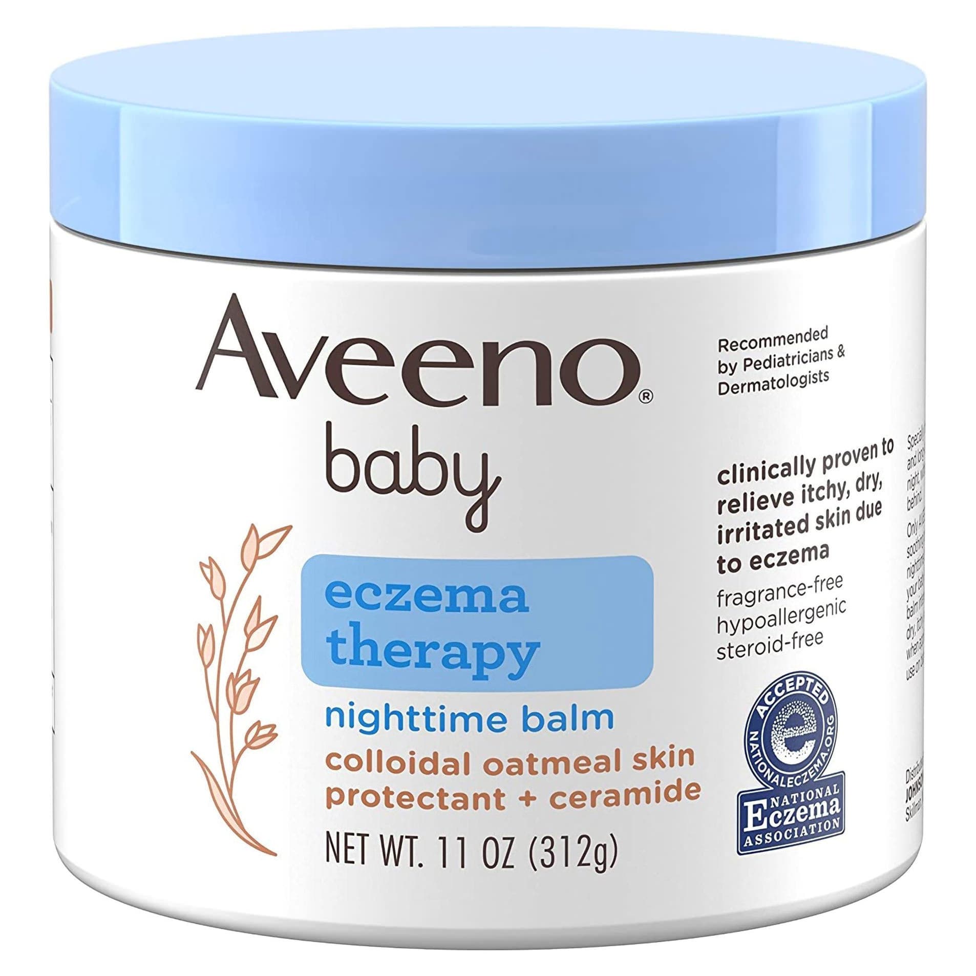 Aveeno Baby Eczema Therapy Nighttime Balm, 11 oz - 1 Each