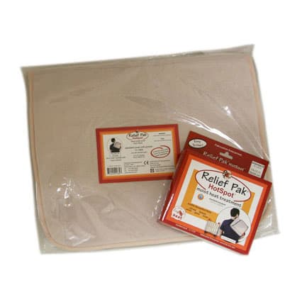 Relief Pak HotSpot Moist Heat pack and Cover Set