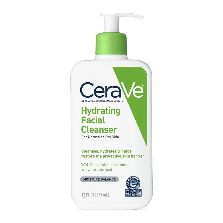 CeraVe Hydrating Facial Cleanser, 12 oz