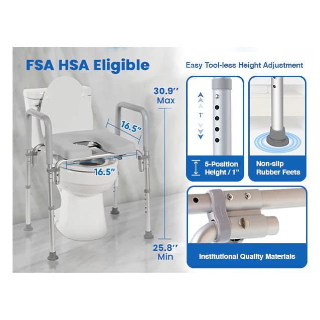 Platinum Health Ultimate Raised Toilet Seat - Image 5