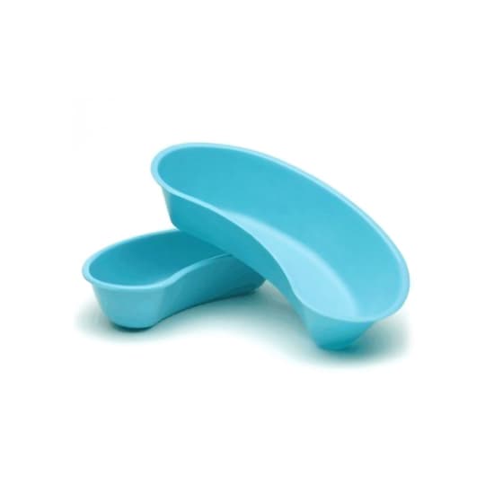 Medegen Emesis Basin Blue, 10 Inch, 10 Inch, 7/8 Quart - Case of 24 - Image 1