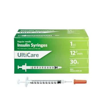 Ultimed UltiCare Insulin Syringe