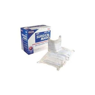 Dukal ASTM Level 1 Surgical Mask, Blue