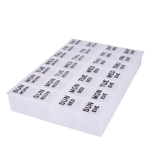 Apex Mediplanner Deluxe II 7-Day Pill Organizer - Image 2