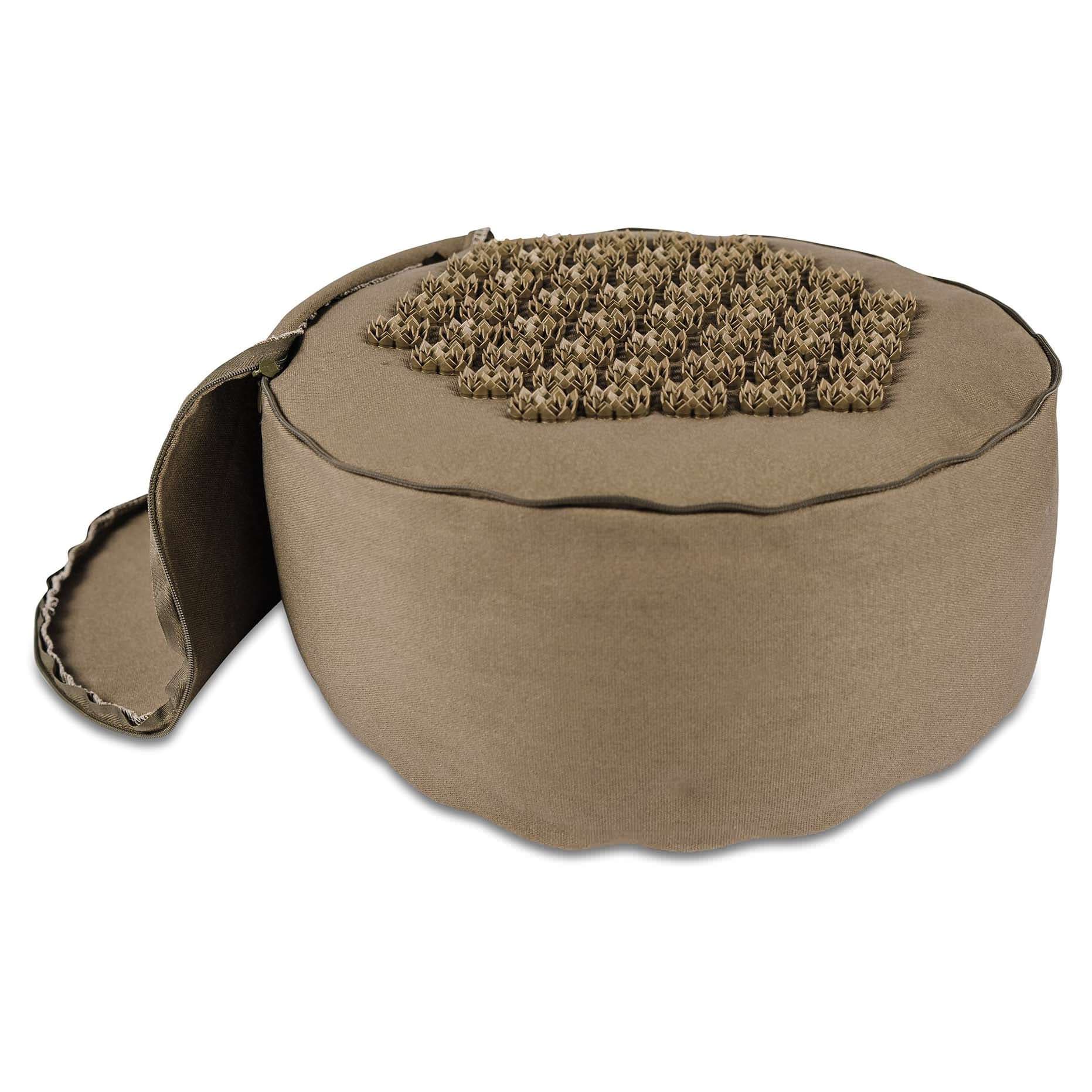 Acutens Kanjo Acupressure Floor Cushion, Brown - Image 2