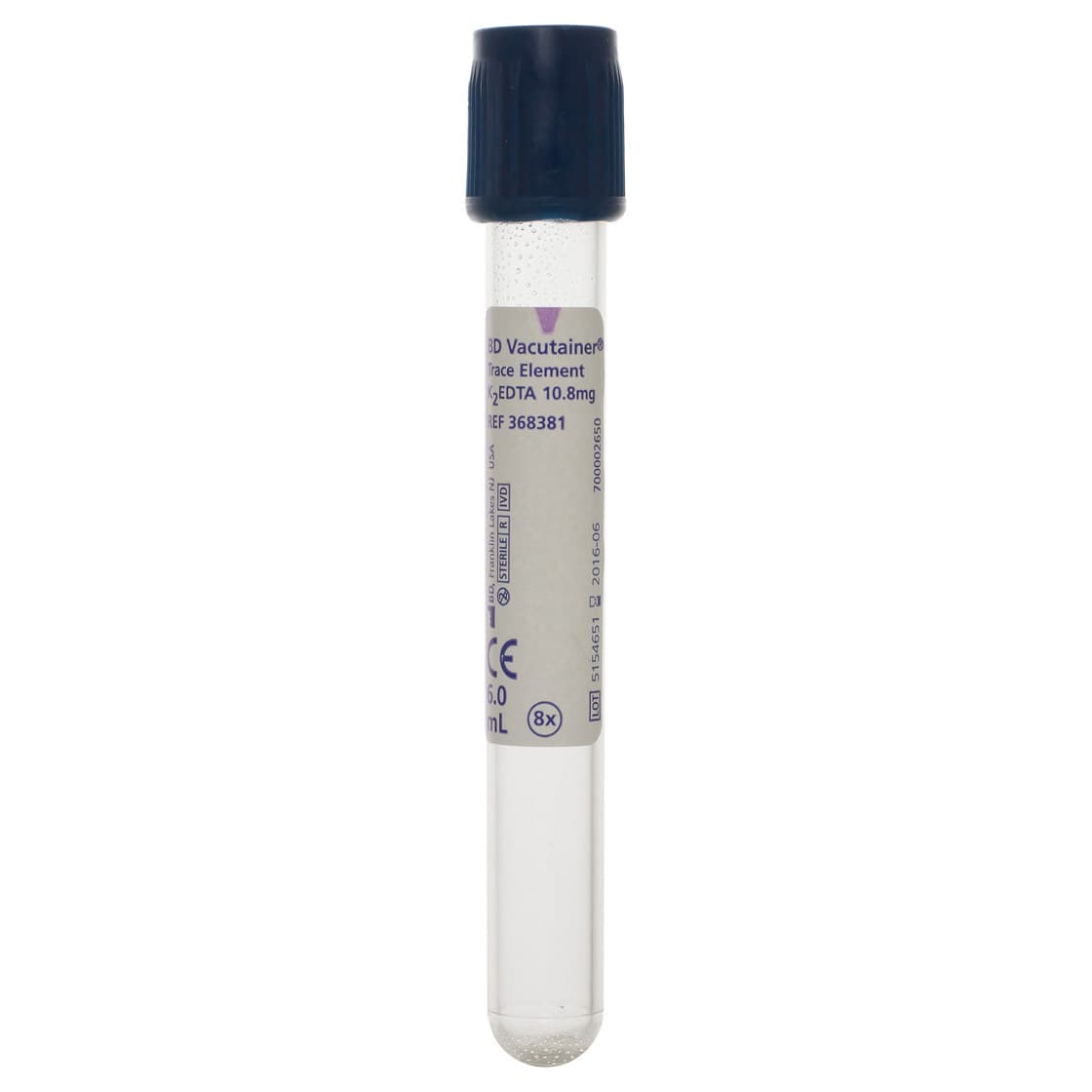 BD Vacutainer Trace Element K2 EDTA 10.8 mg Blood Collection Tubes - Image 3