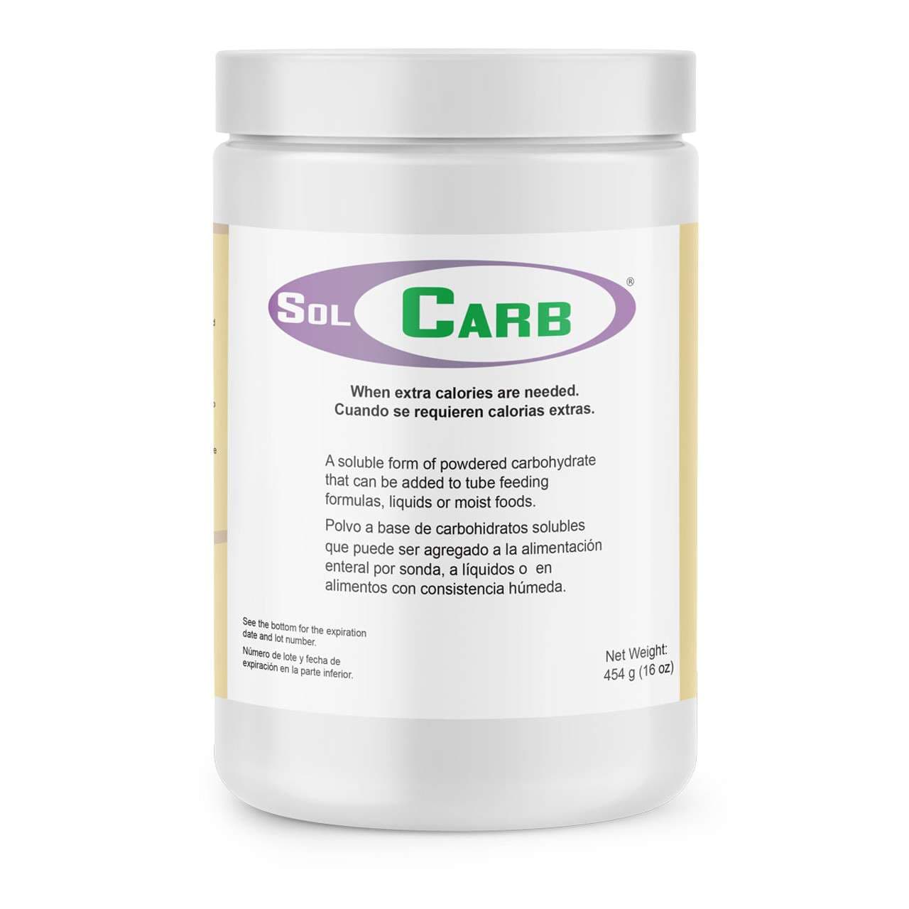 SolCarb Oral Supplement, Powder, 454g Can